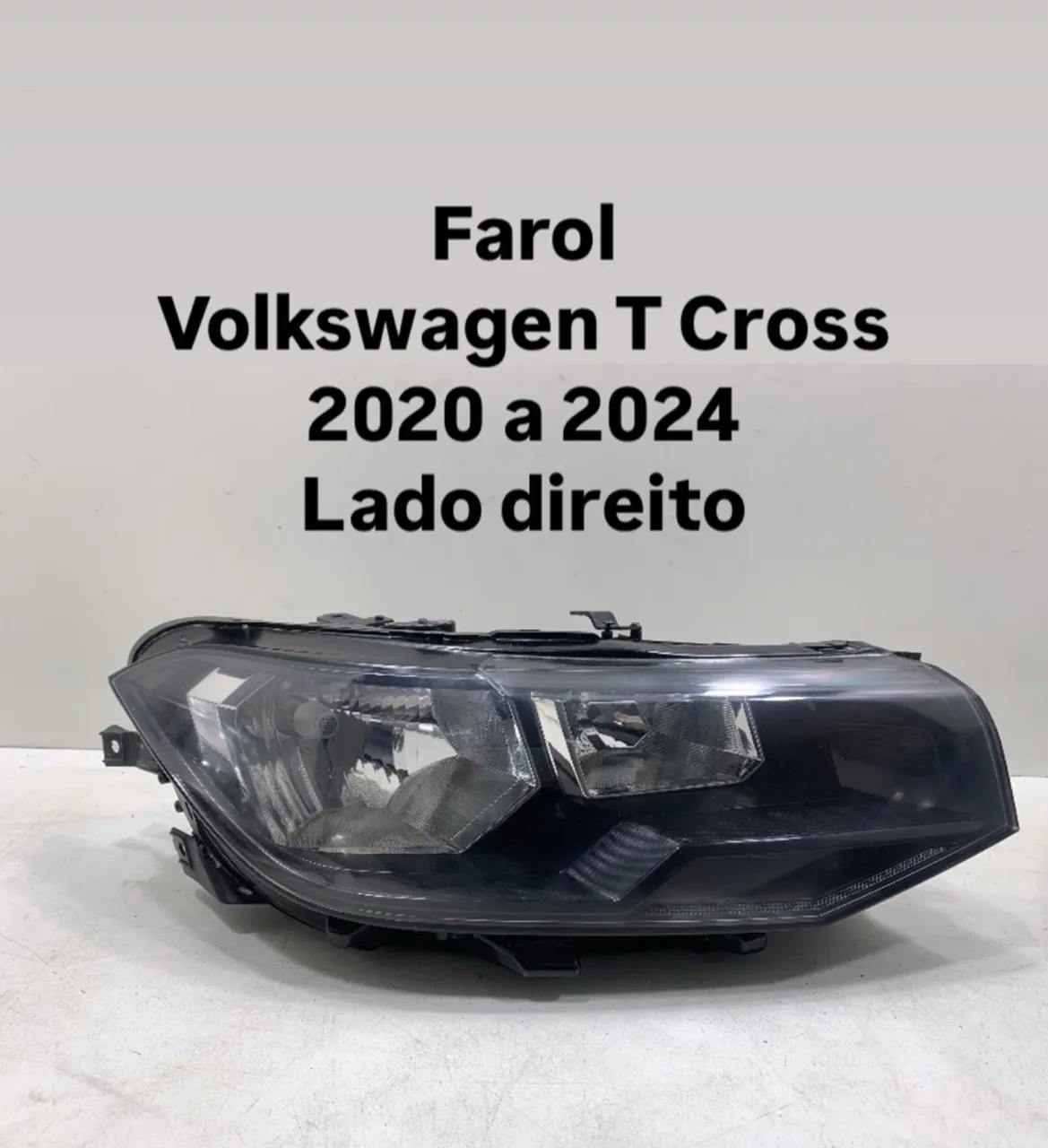 Farol Volkswagen T Cross 2020-2024 - Lado Direito