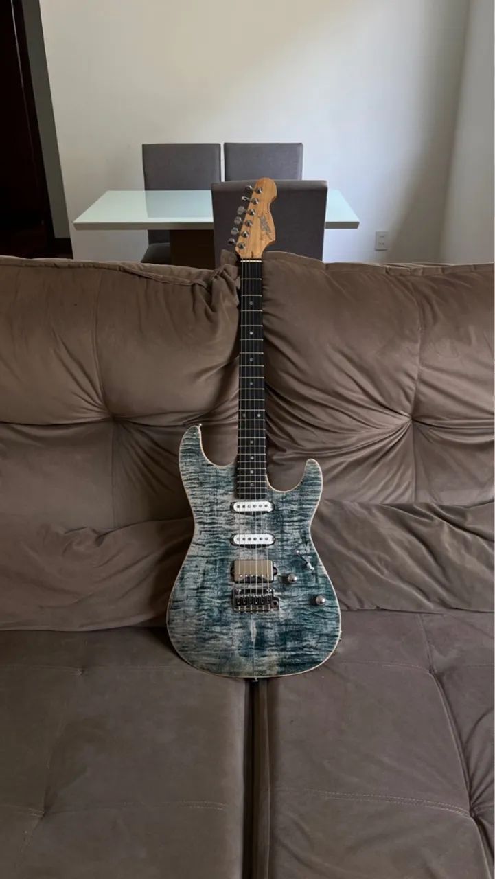 Guitarra SGT StratoCaster Deluxe Dimarzio - Foto 5