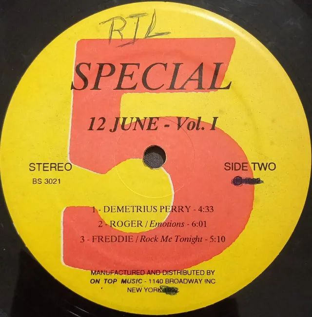 Disco de Vinil LP 5 special 12 June vol 1 - Foto 3