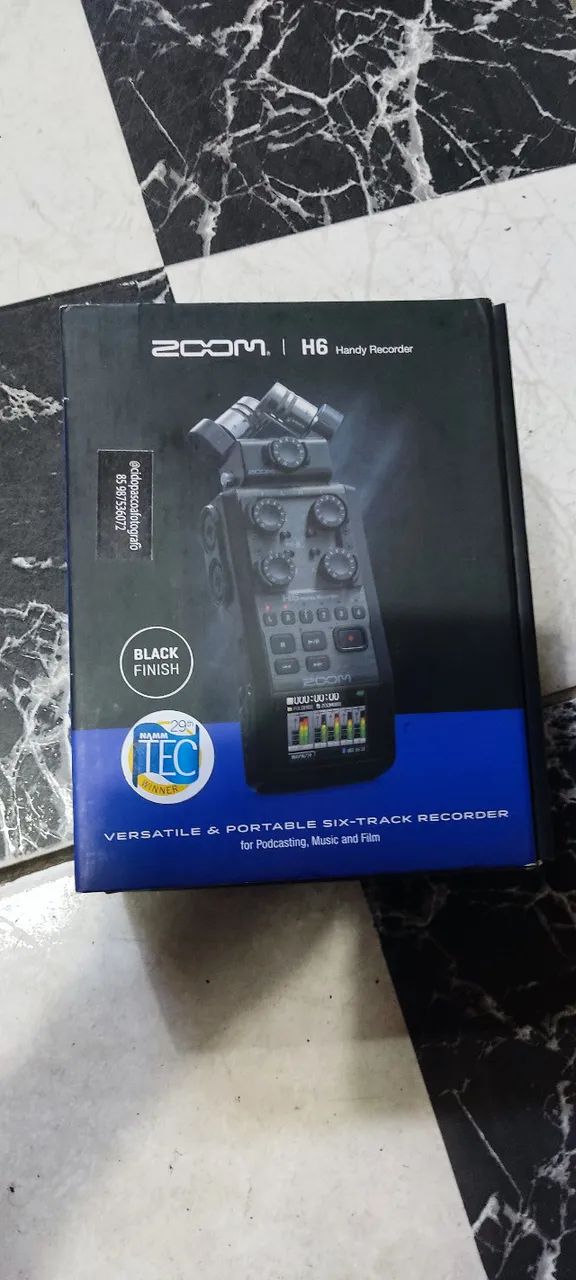 gravador ZOOM H6