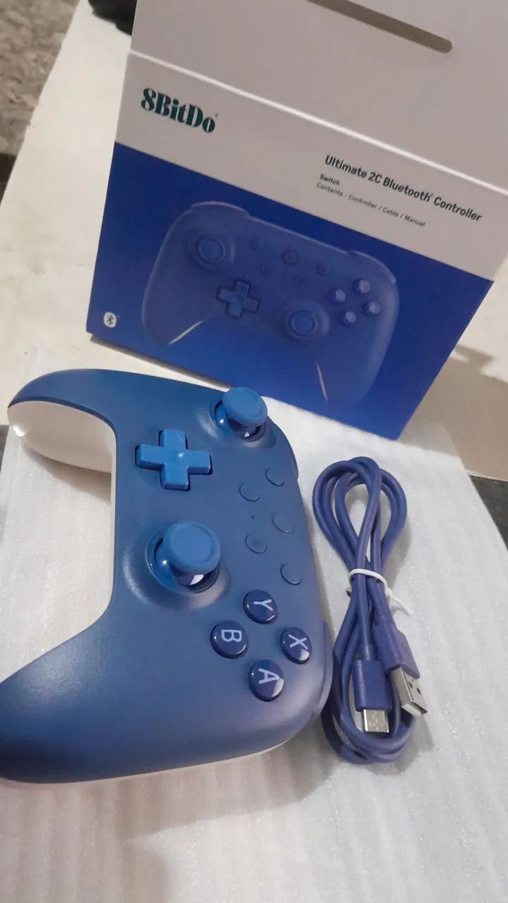 Controle 8BitDo Ulimate 2C p/ Nintendo Switch 1/2 - Foto 2