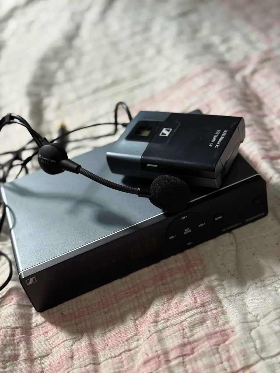 Microfone auricular sem fio Sennheiser (Muito novo) - Foto 5