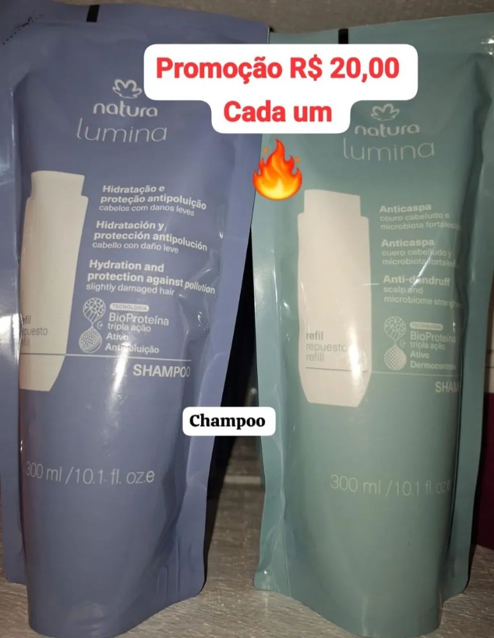 Kit Natura Lumina Shampoo e Condicionador - Promoção - Foto 3