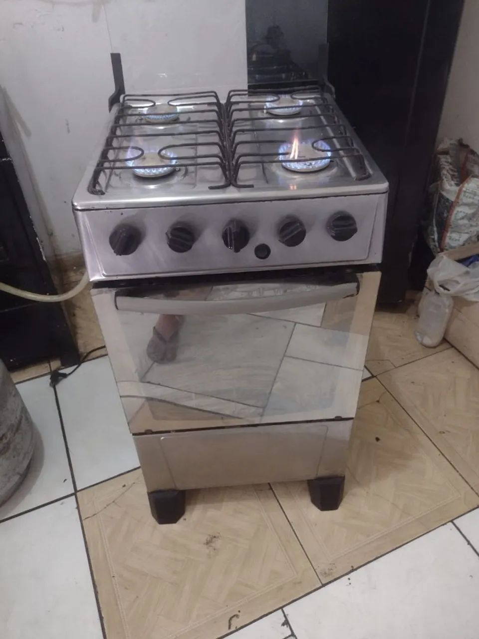 Fogão a Gás 4 Bocas com Forno entrega grátis são luis  - Foto 2