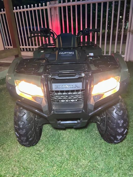 Quadriciclo Honda Fourtrax 4x4 2024 700km  - Foto 2