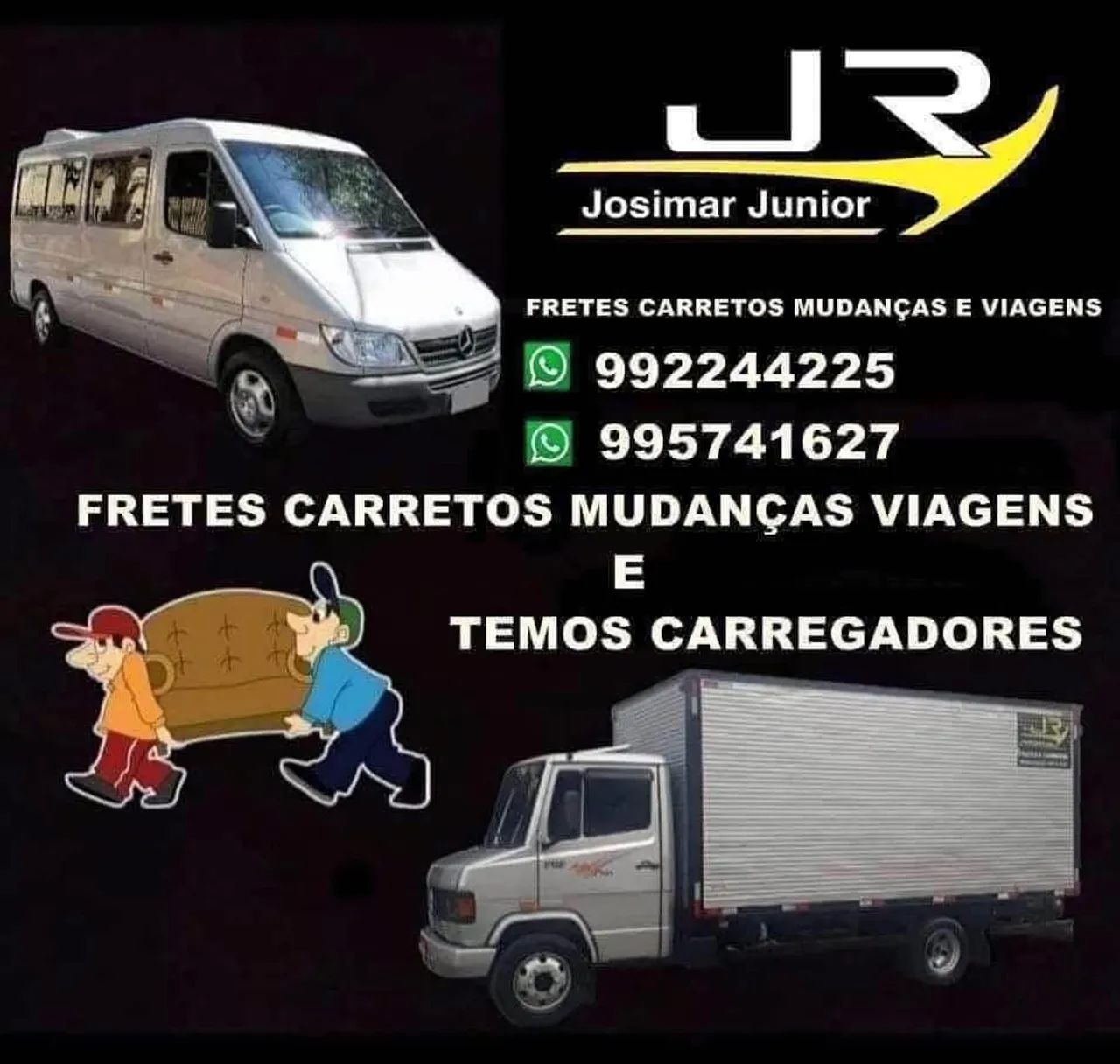 Serviços de van e caminhão 