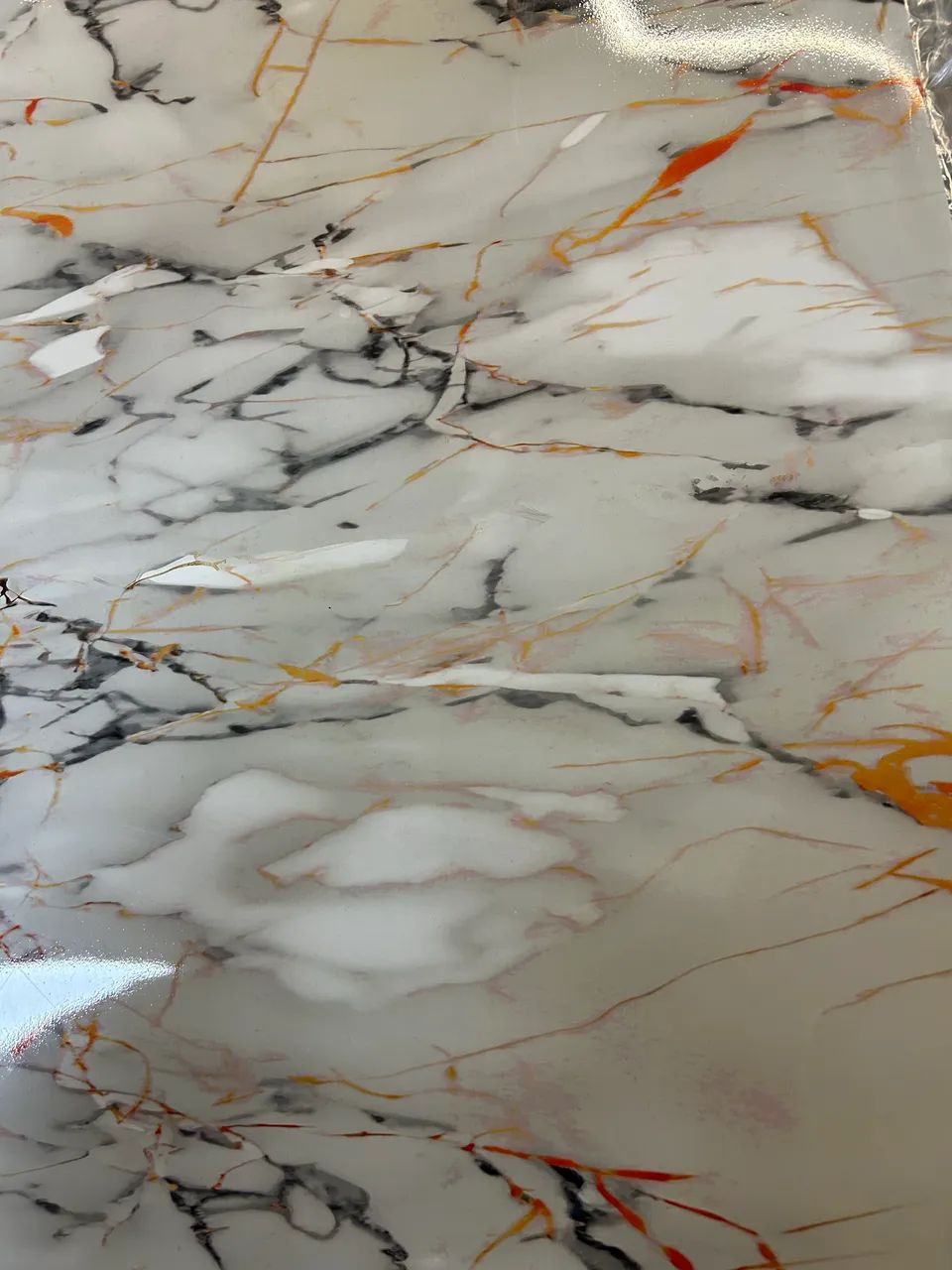 Placa adesiva de chão 