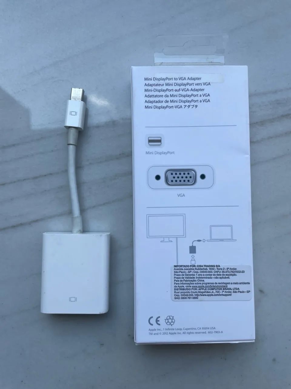 Adaptador Original Mini DisplayPort para VGA Apple - Foto 4