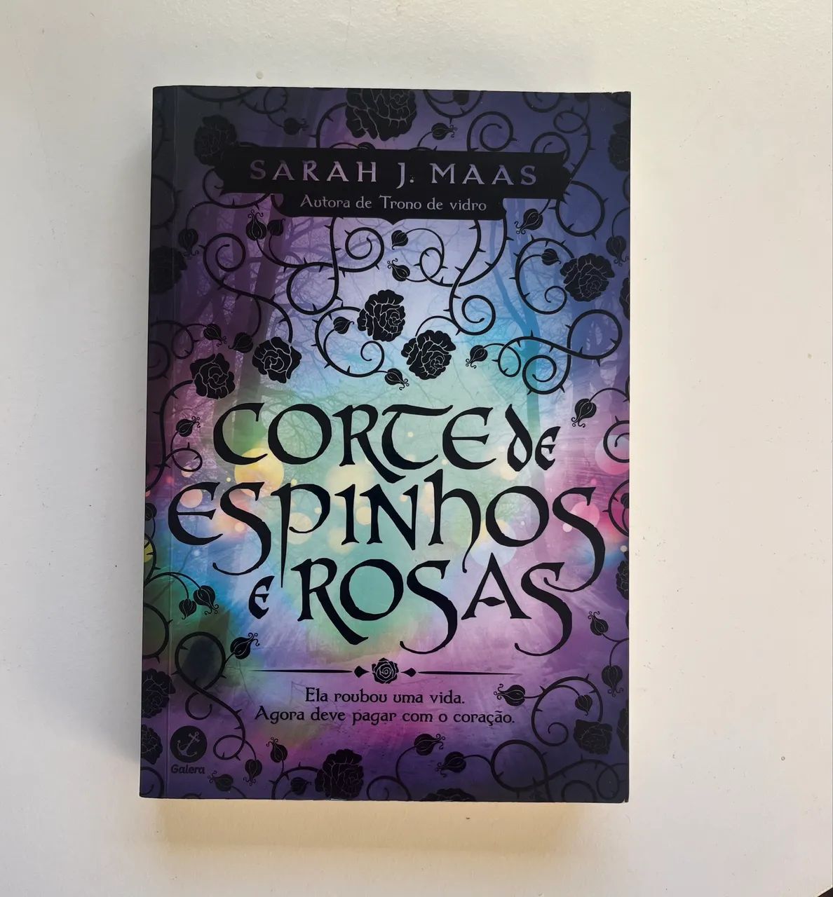 Livro Corte de Espinhos e Rosas 