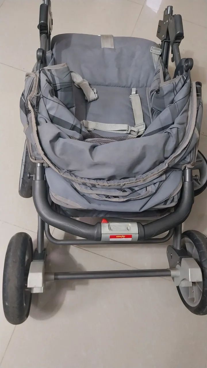 Carrinho bebê com bebê conforto  - Foto 5