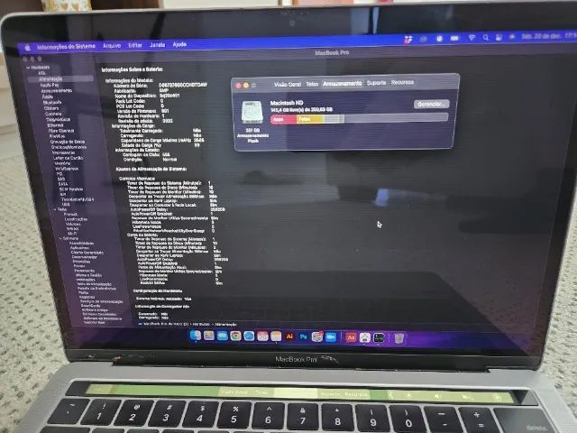 MacBook Pro 2017 i5 3.1 GHz - 13" com Touch Bar e bateria saudável - 256 GB SSD! - Foto 4