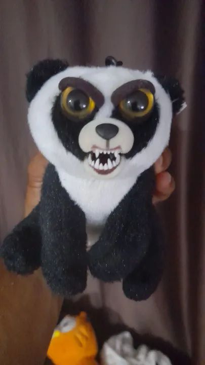 Pelúcia Panda chaveiro feisty - Foto 2
