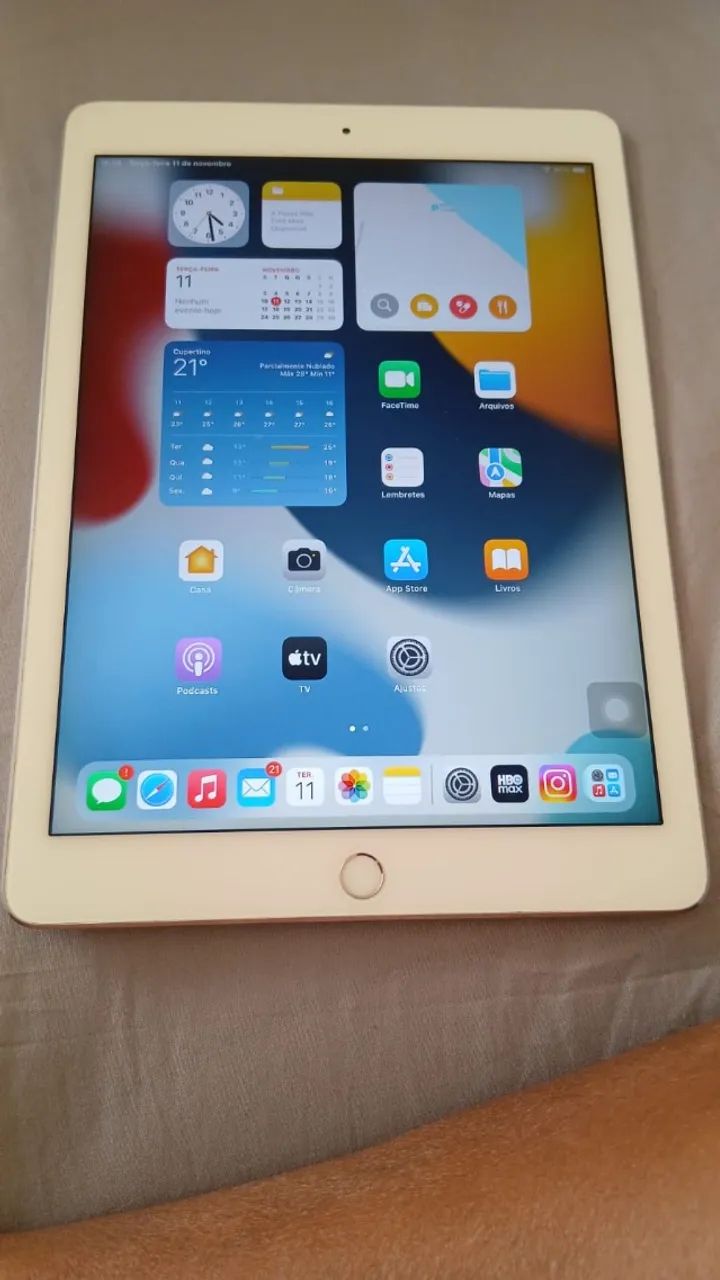 iPad Air 2 - 16GB - Wi-Fi - Prata (Modelo MGLW2LL/A) - Tablets e E