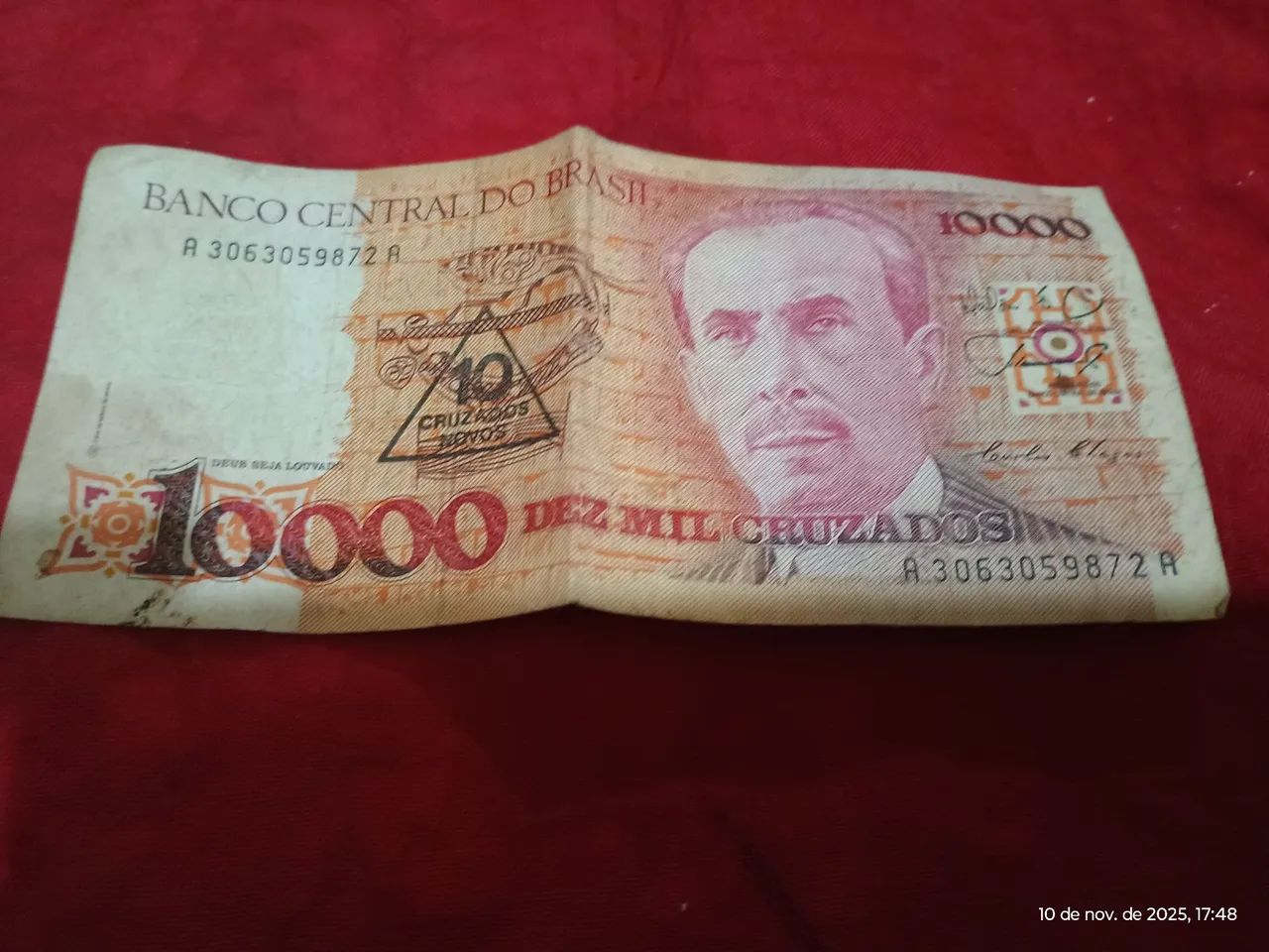 6 Cédulas dinheiro antigo cruzados - Foto 5