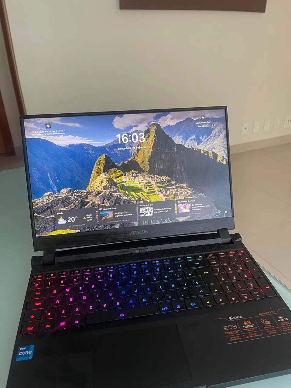 Gigabyte Aorus 15p KD Troco PC