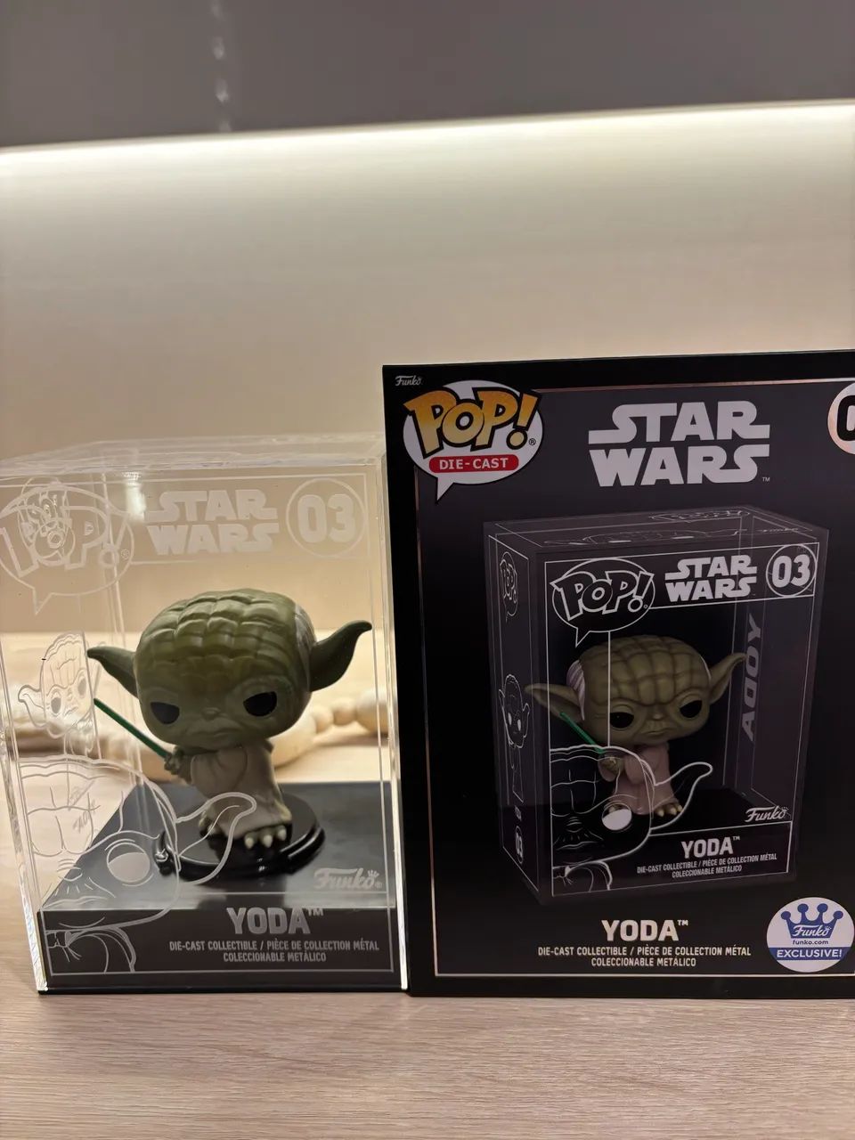 ⭐︎激レア⭐︎Pop! Die-Cast Yoda with Lightsaber Pop! Die-Cast Yoda with Lightsaber