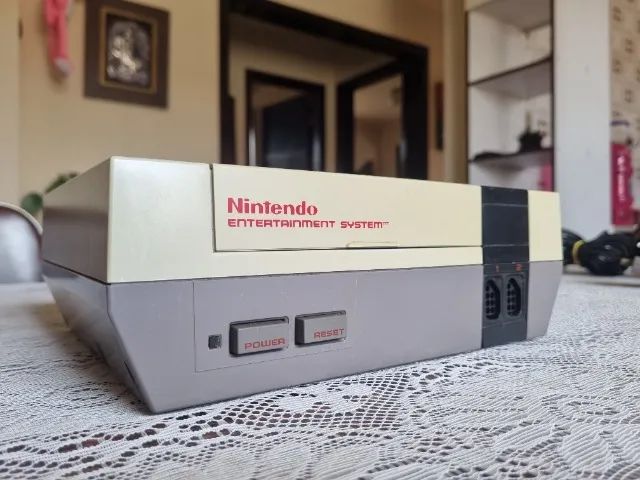 Console Nintendo Nes Original Cinza64310773334787121