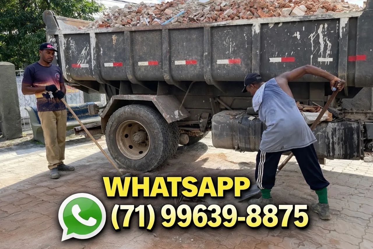 ? REMOÇÃO DE ENTULHO - O MELHOR PREÇO DA REGIÃO! ?