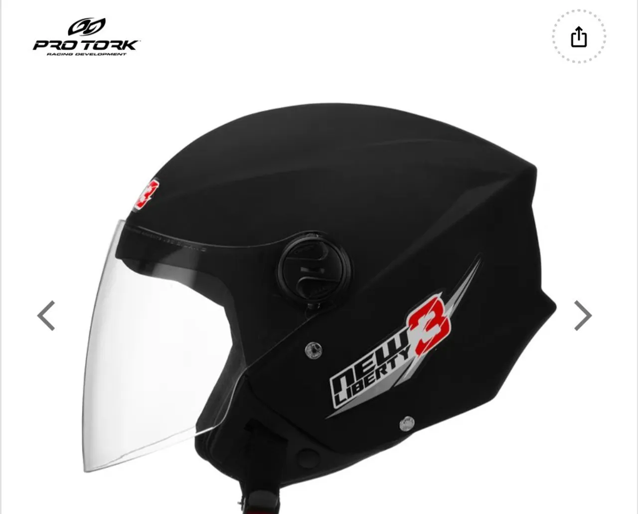 Capacete Pro Tork New Liberty 3 Preto No pix 110 Reais Promoção para Acabar estoque