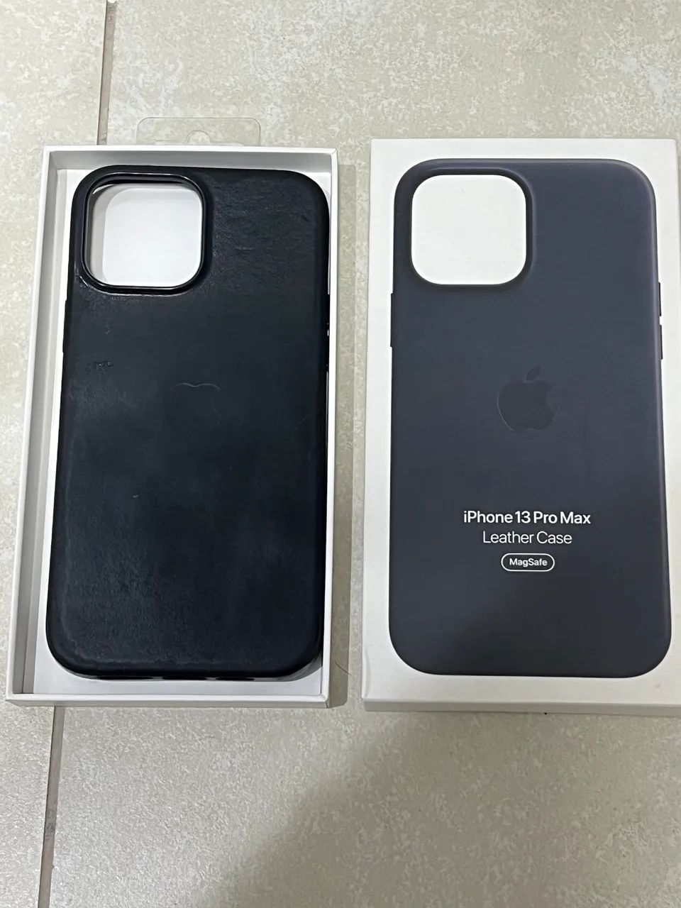 Case Magsafe Leather Case Iphone 13 Pro Max Original  - Foto 3