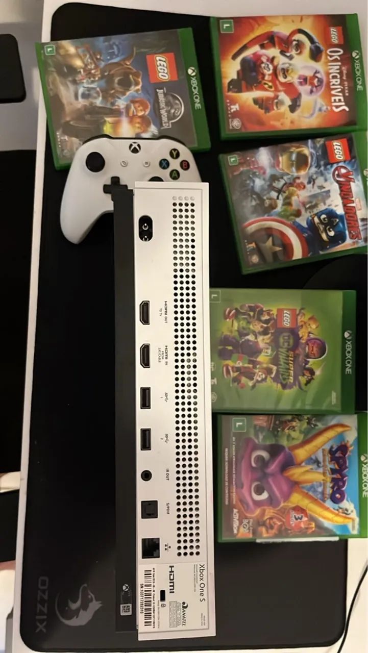 Xbox One S 1TB + 5 JOGOS  - Foto 3