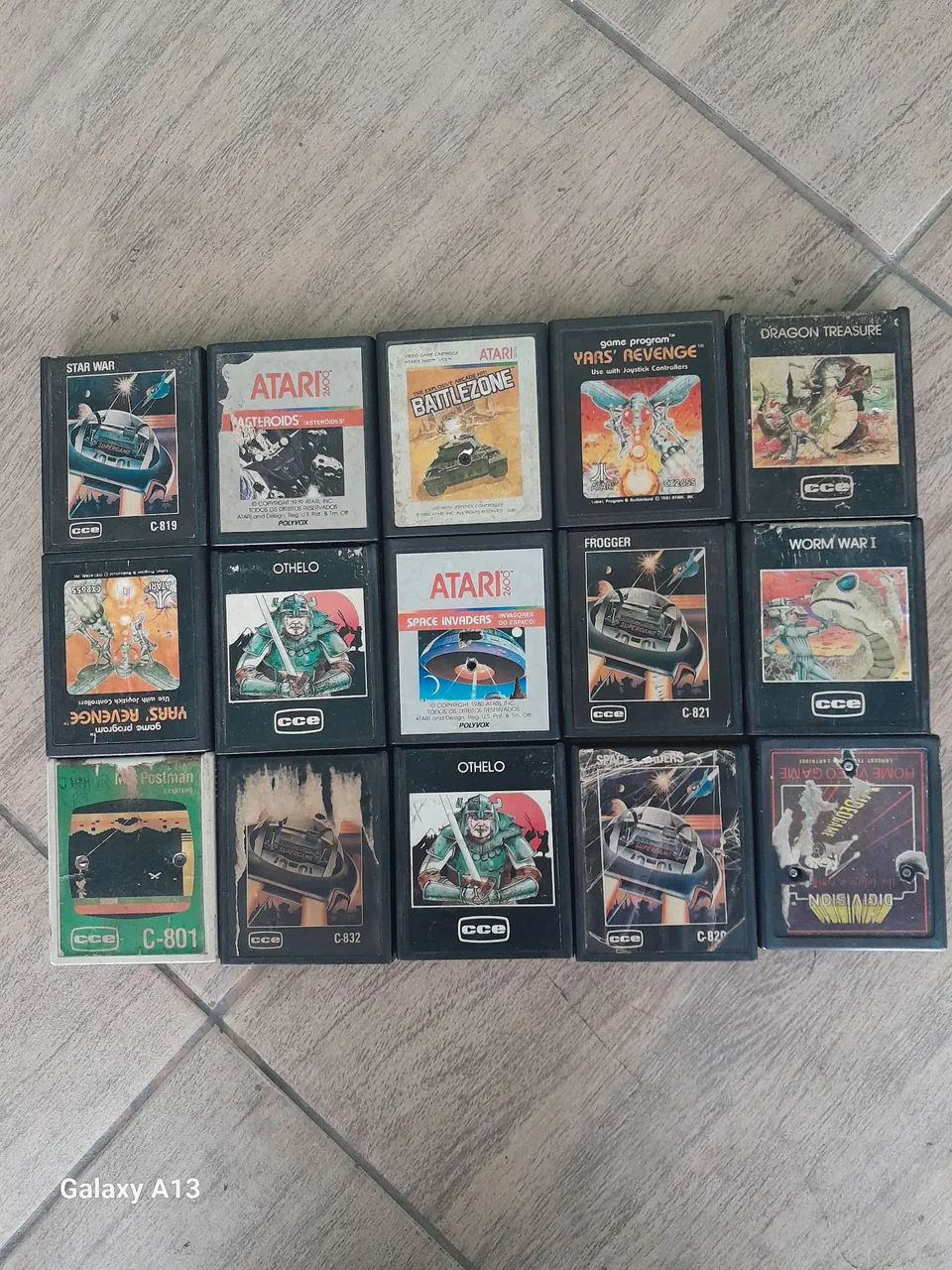 Video game atari fitas valor cada fita a partir 110,00 aceito cartão de crédito cel whats