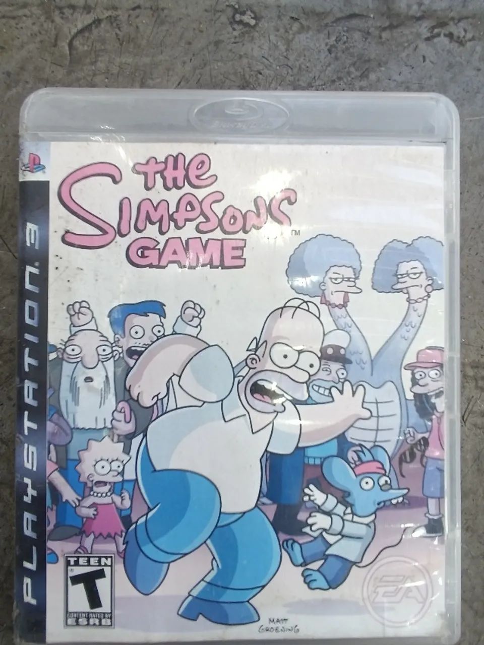 The Simpsons Game PS3 original Jogos de Vídeo Game Centro