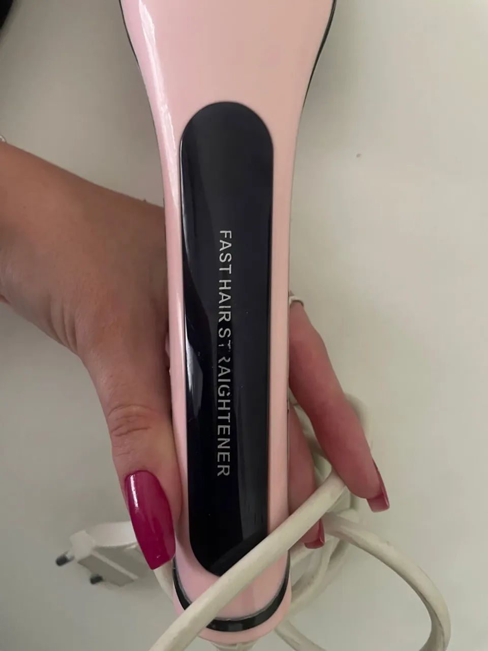 escova alisadora fast hair straightener - Foto 2