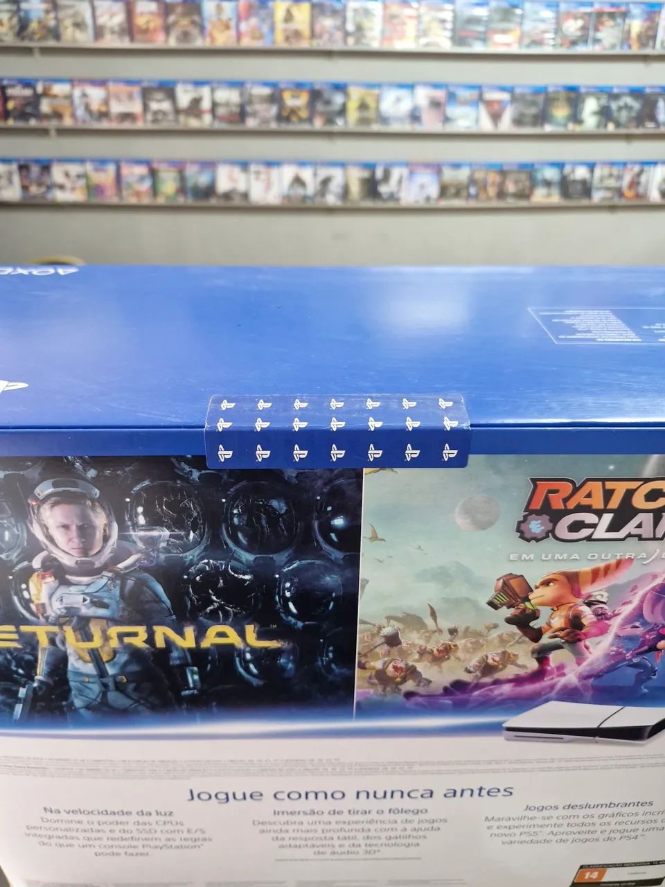 Playstation 5 - Novo - Lacrado, com Returnal e Ratchet e Clank - Foto 3