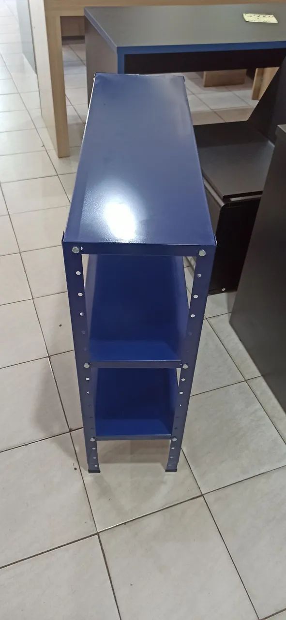 Estante de aço com 3 prateleiras  - Foto 2