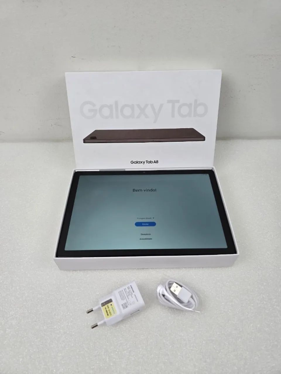 Samsung Galaxy Tab A8 Sm-x205 10,5'' 64gb - Leia Descrição Cinza (Usado) - Foto 3