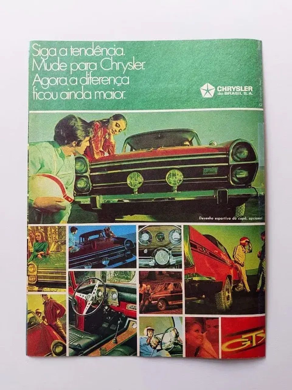 Chrysler GTX, Esplanada, Regente - Encarte Folder Propaganda - Foto 3