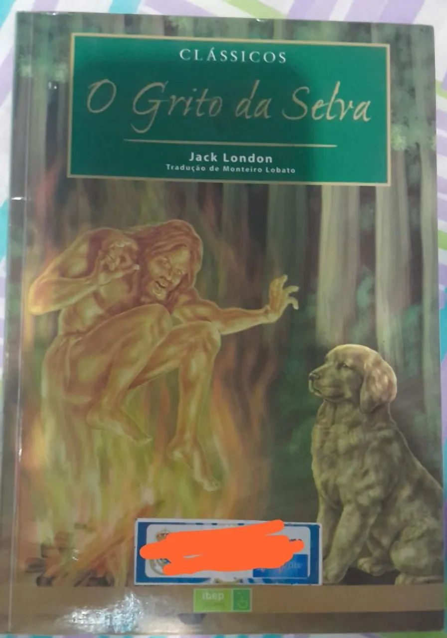 Livro o Grito da selva 