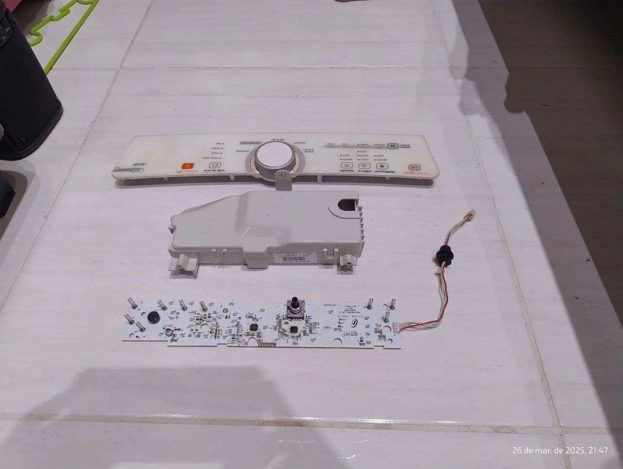 Placa interface e de potência para máquina de lavar Brastemp  - Foto 2