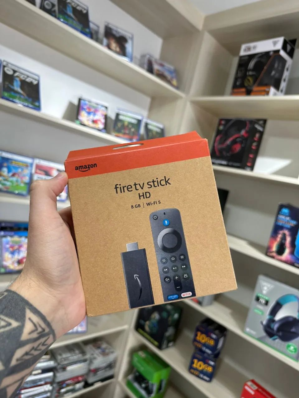 Amazon Fire TV Stick HD - Parcelamento sem Juros, Loja Física