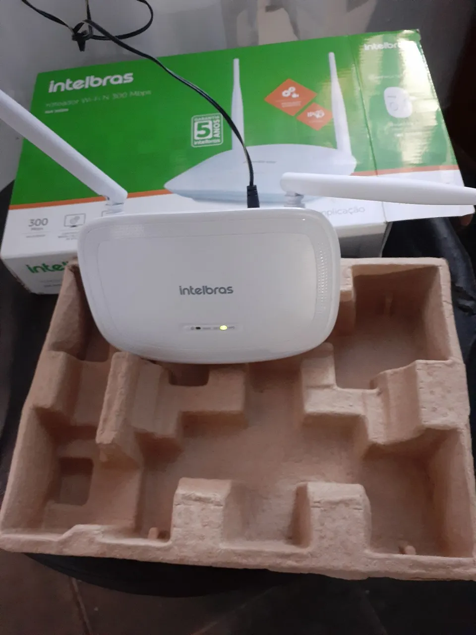 Vendo roteador interbras novo.