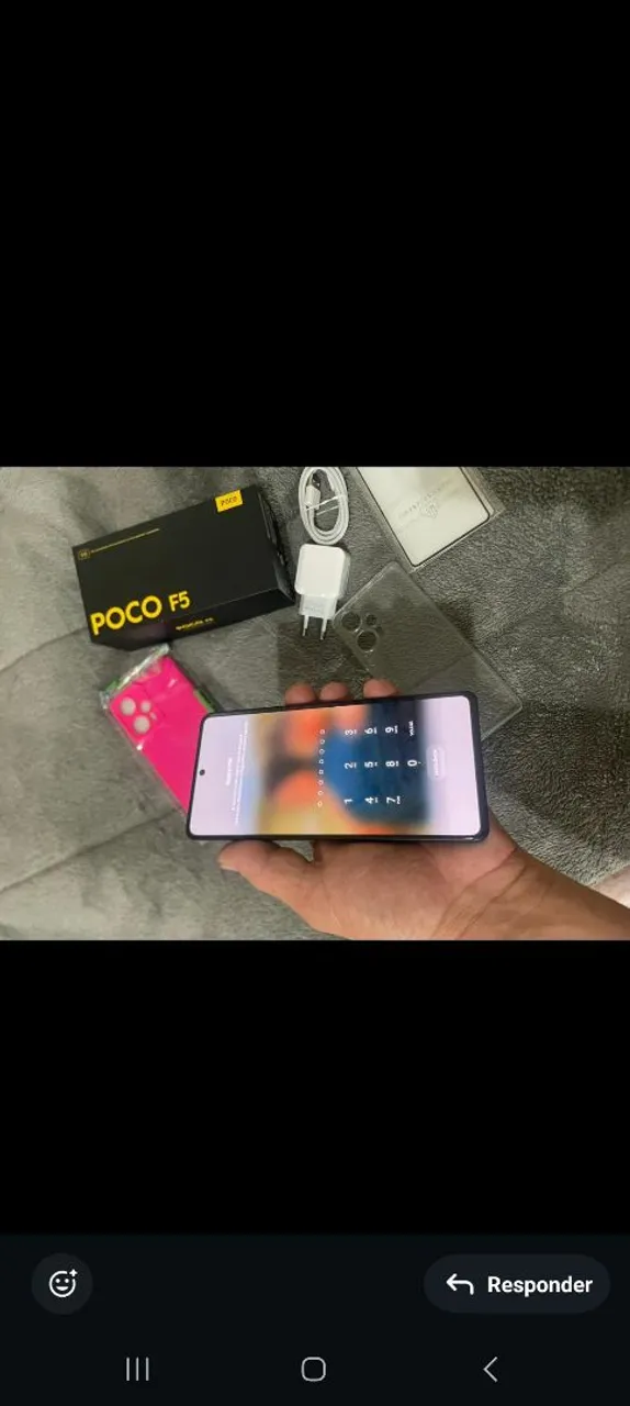 Vendo POCO F5 EM PERFEITO ESTADO APENAS 4 MÊS DE USO. VALOR 1.700