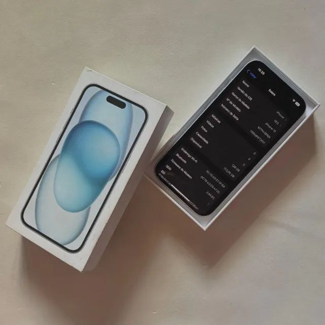 iPhone 15 128GB (Azul)  - Foto 5