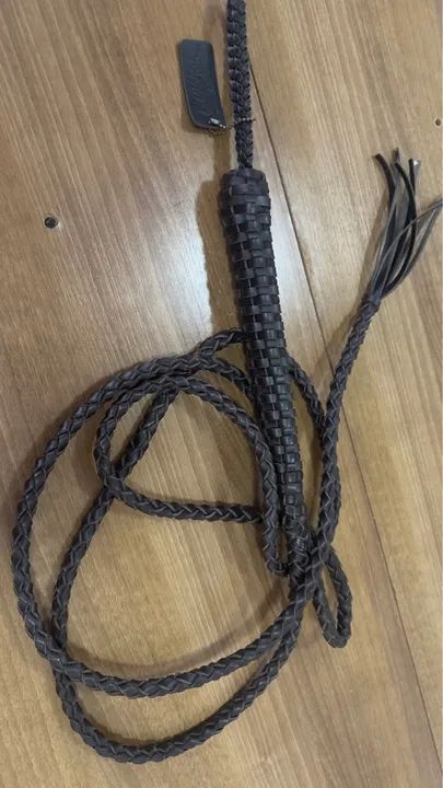 Chicote de couro Indian Jones Original - Foto 2