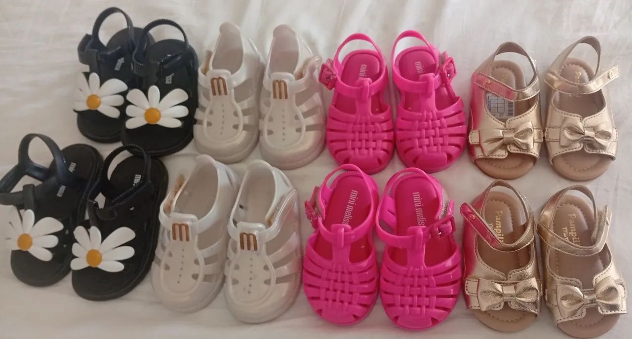 Sandálias e Sapatos Infantis Melissa e Pampili