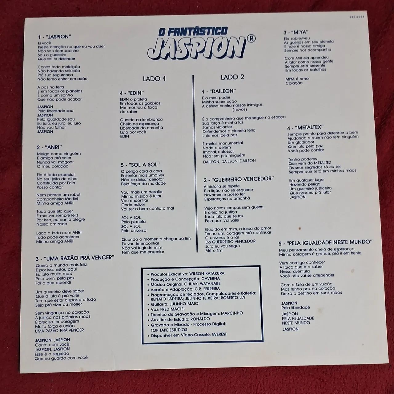 Lp Jaspion disco de vinil - Foto 5