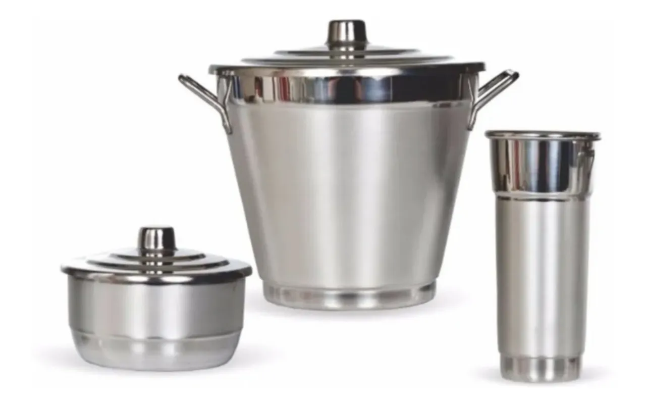 Conjunto Inox para pia da cozinha