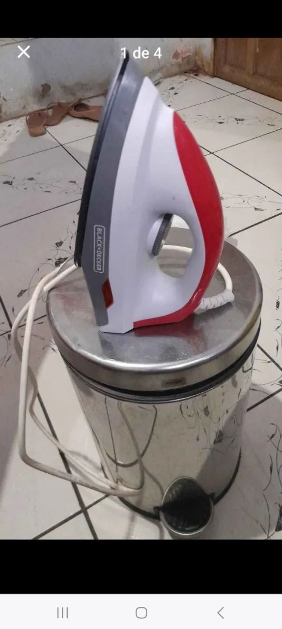Ferro de Passar Roupa Black & Decker