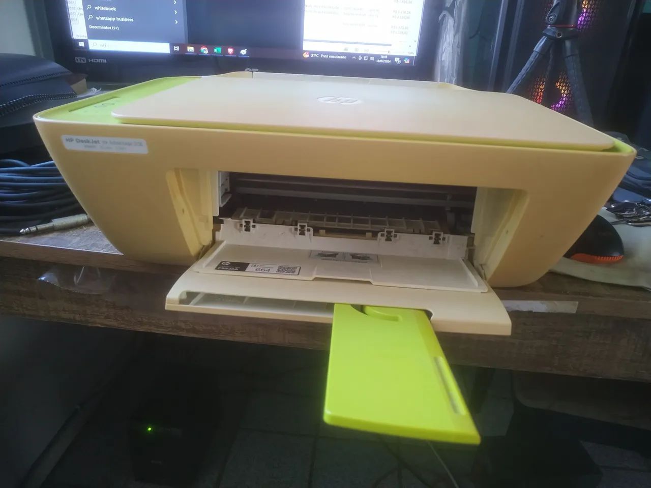 Impressora Hp deskjet 2136 advantage NÃO LIGA  - Foto 2