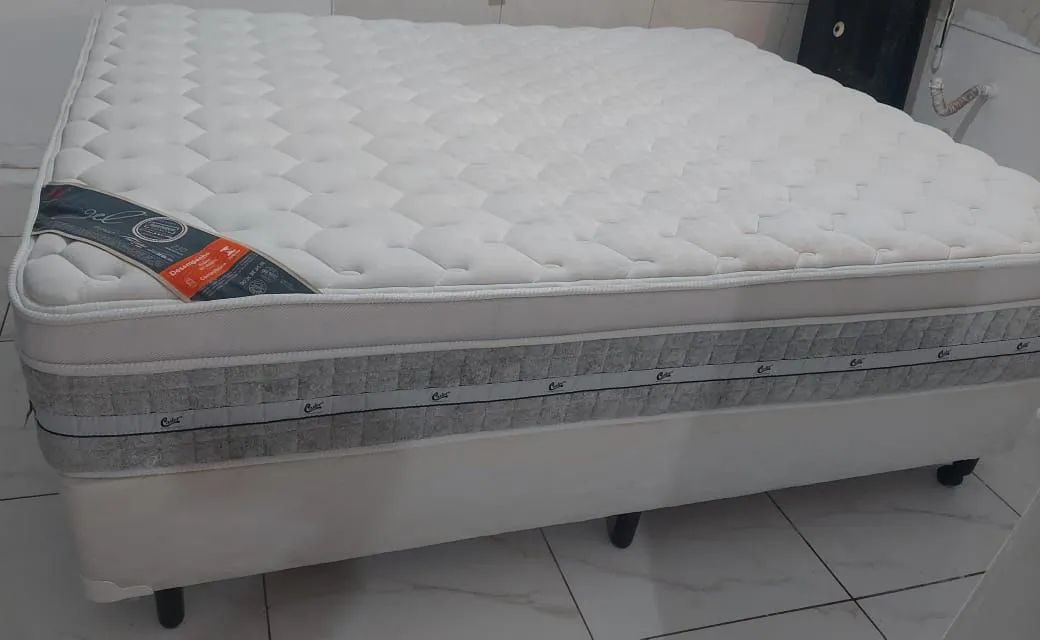 Cama Queen Size, Castor - ENTREGA GRÁTIS - Foto 5