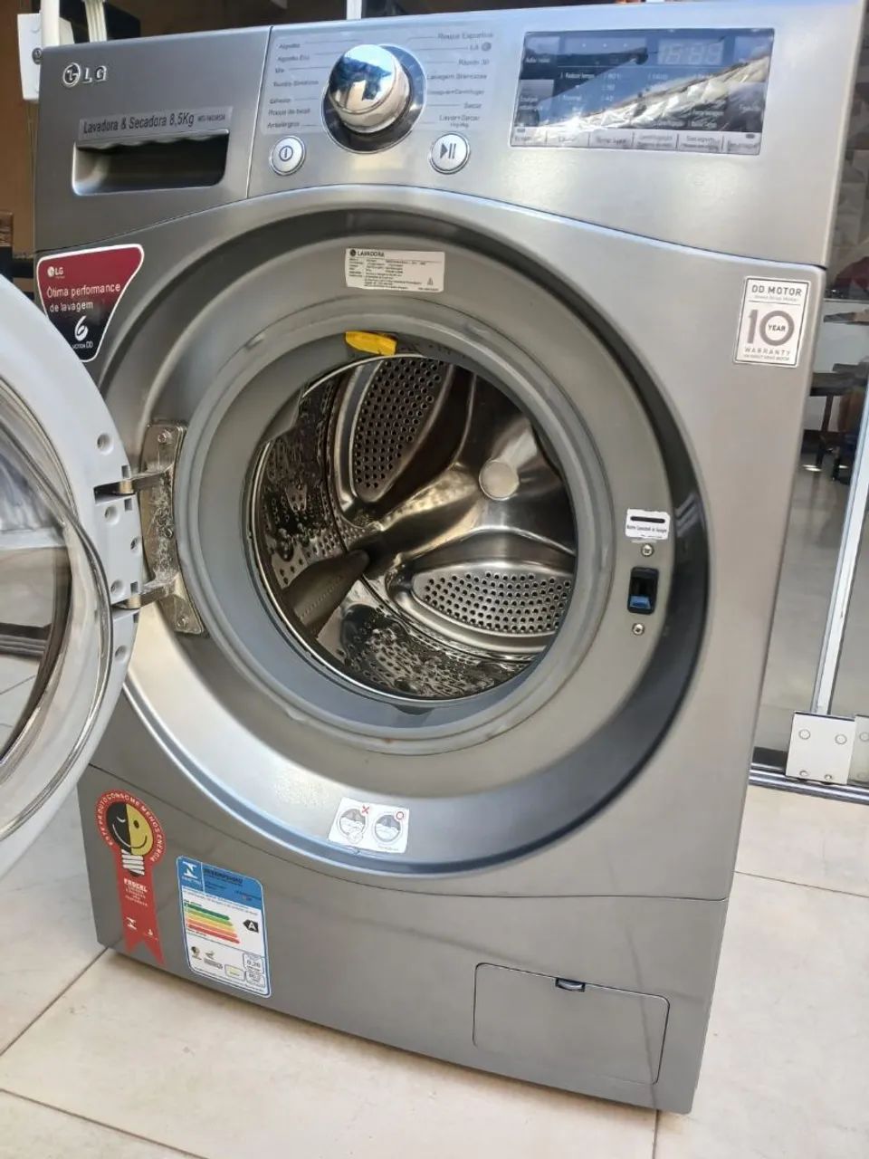 Lavadora e Secadora LG 8,5Kg - Otima performance de lavagem - Foto 5