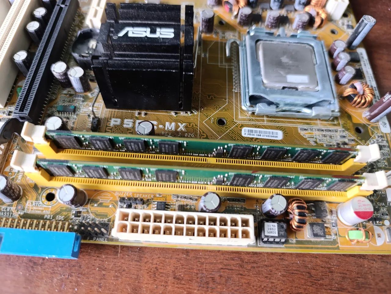 Placa-mãe ASUS P5GC-MX + processador Dual core E2160+2 GB ram - Foto 3