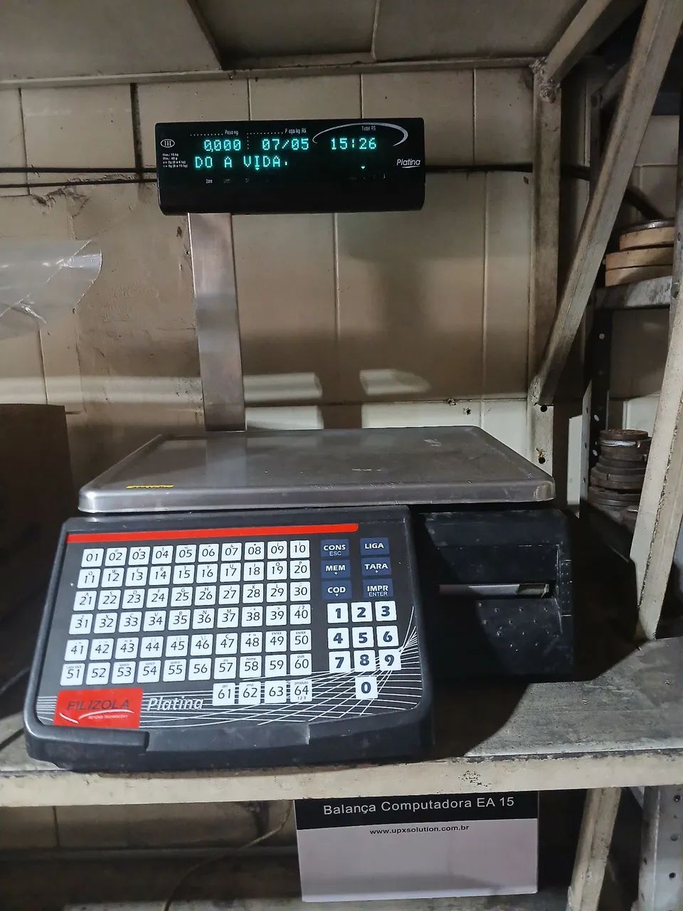 Balança eletrônica computadorizada e com impressão de etiquetas  - Foto 3