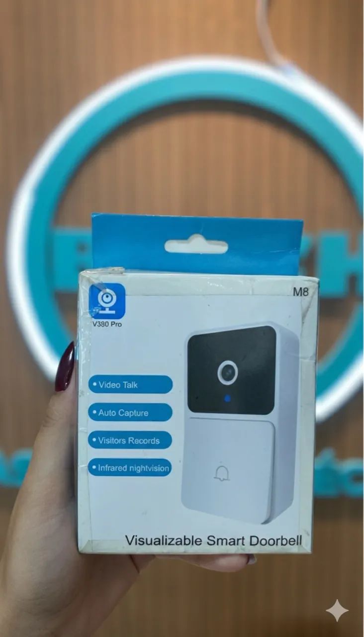 Campainha com Câmera Wi-Fi 