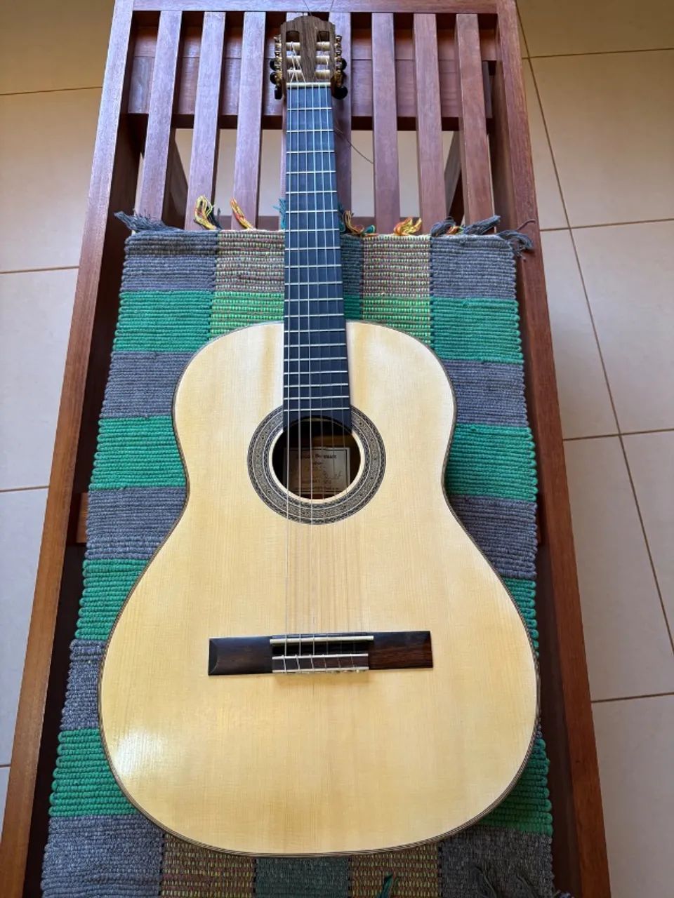 Violão clássico luthier Dirceu Schmidt 